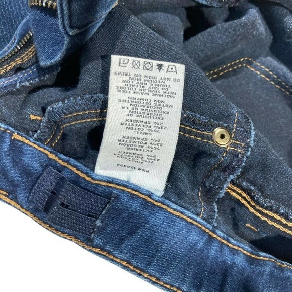 DKNY Girls Size 12 Distressed Skinny Jeans with Adjustable Waist Band - Picture 11 of 12